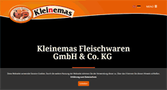 Desktop Screenshot of kleinemas.de